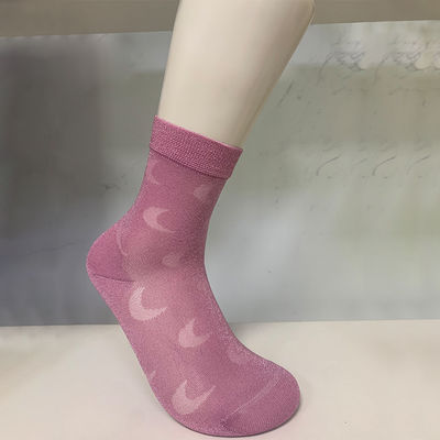 100% 패션 스타일리시 미니멀 여성 반짝이는 실크 나일론 양말
