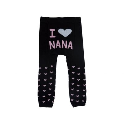 작은 소녀 넥타이 뷰티 프린트 레깅스 회색 녹색 분홍색 야외 활동