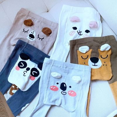 아기용 캐주얼 양복 편안하고 숨 쉬는 면으로 사랑스러운 동물 패턴