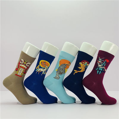여성용 Custom Cotton Long Slouch Socks를 인쇄합니다. 땀에 저항합니다.