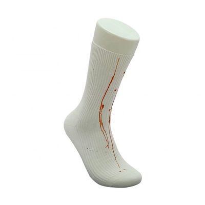 Custom Men Sock with Daily Breathable Ink Art Design Grip Support 7 일 샘플 주문