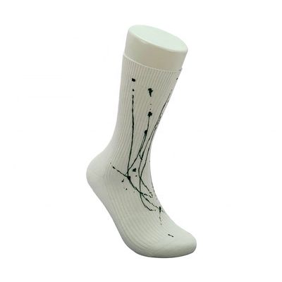 Custom Men Sock with Daily Breathable Ink Art Design Grip Support 7 일 샘플 주문