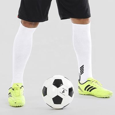 폴리아마이드 직물 고객 요구 사항에 맞춘 남자 축구 스포츠 양말
