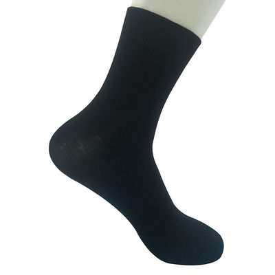 여름 직물 2%엘라스탄 다채색 단색 Bambu Casual Knitted Men's Socks