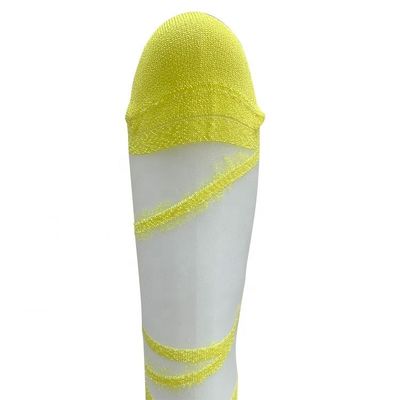 넥타이 여성 장관 유리 투명 가닥 실크 수작업 패션 양말