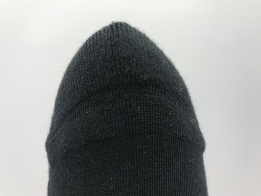 프로 운동 선수 들 의 피부 친화적 인 내구성 있는 검은색 면화 압축 양말