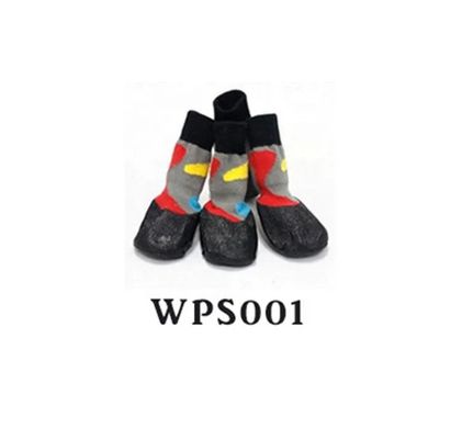스포츠 하이 발목 4PCS 따뜻한 강아지 강아지 부드러운 숨쉬는 애완 동물 양말 작은 개용 스키드 양말