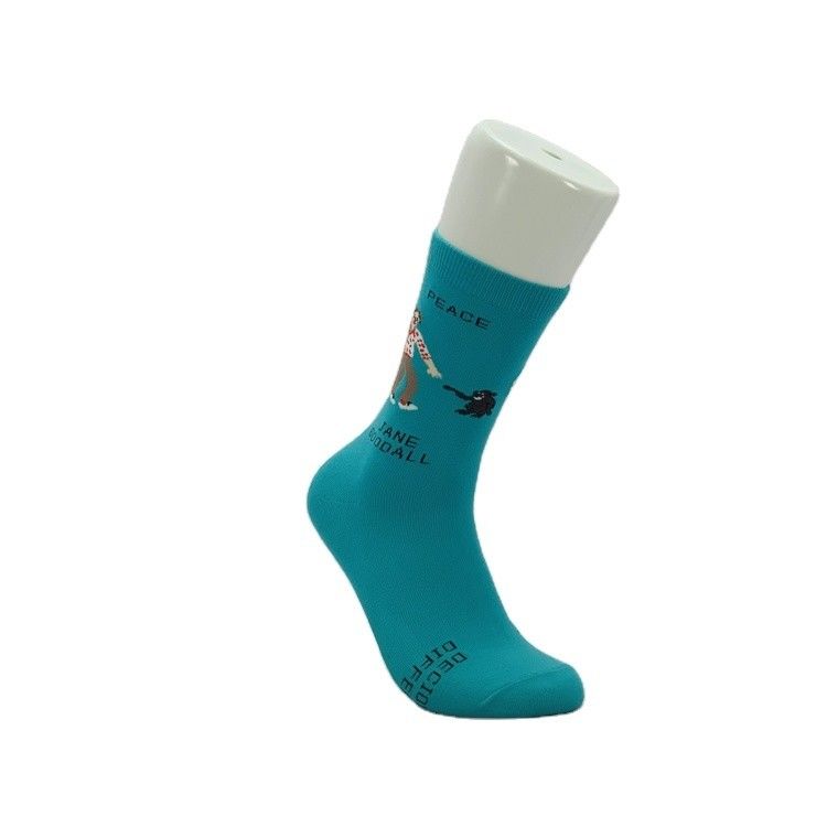 Custom Cotton Fashion Women Crew Sport Socks Regular Style Daily Socks for B2B Sales (비2비 판매용 일상 양말) 맞춤형 면화 패션 여성 승무원 스포츠 양말 일반 스타일 매일 양말
