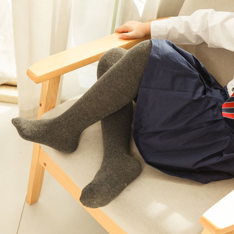 소녀 0-15y 발레 댄스 팬티 XS S M L 사이즈 베이비 솔리드 검은 흰색 양말