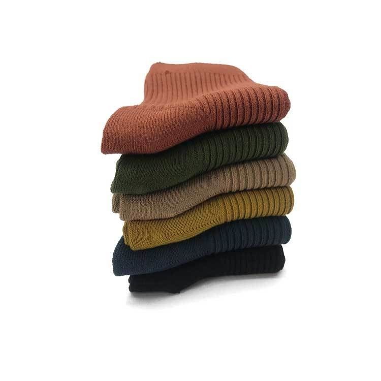 여성용 가을 레트로 호흡용 양말 6색 Bambu Fiber One Size Most Fits 35-40